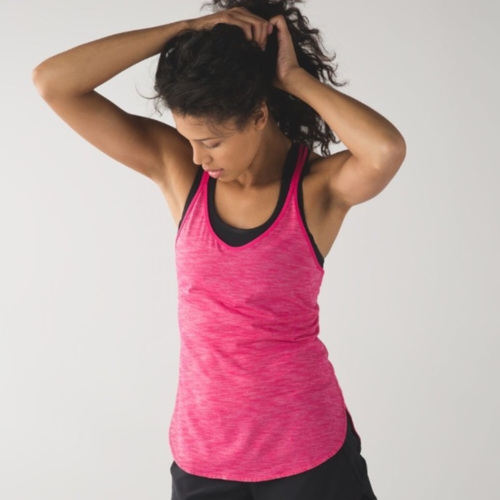 Lululemon What The Sport Singlet II, H. Bon Bon
